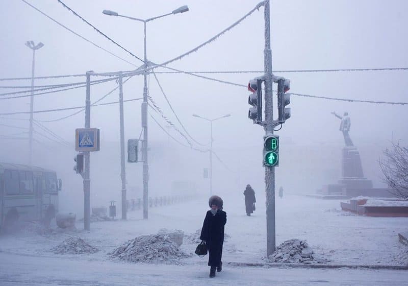 Surprising Cold Front How They Live In Oymyakon One Of The Coldest