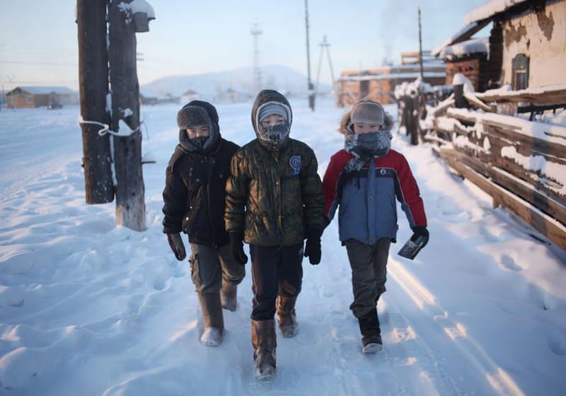 Surprising Cold Front How They Live In Oymyakon One Of The Coldest