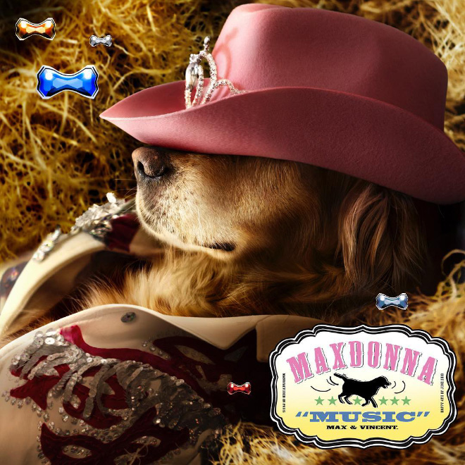 Maxdonna! Don&#8217;t Miss Madonna’s Inspired Iconic Photos With Photographer&#8217;s Dog