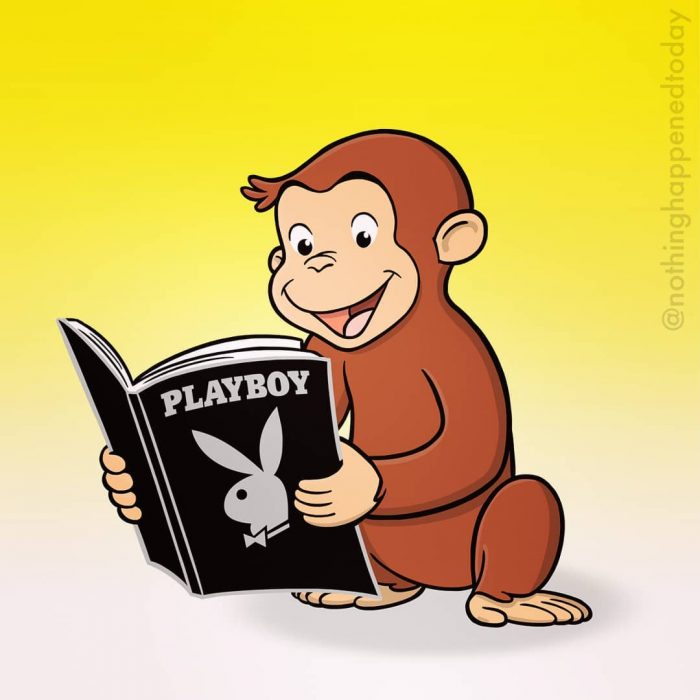 Funny drawings about the secret life of Cartoon characters