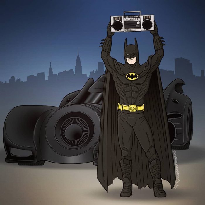 Funny drawings about the secret life of Cartoon characters