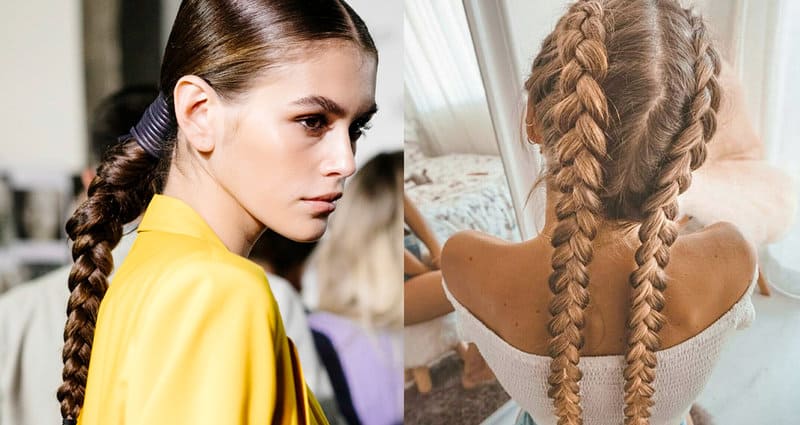 Glamorous 8 Fashionable Hairstyles With Braids 2020