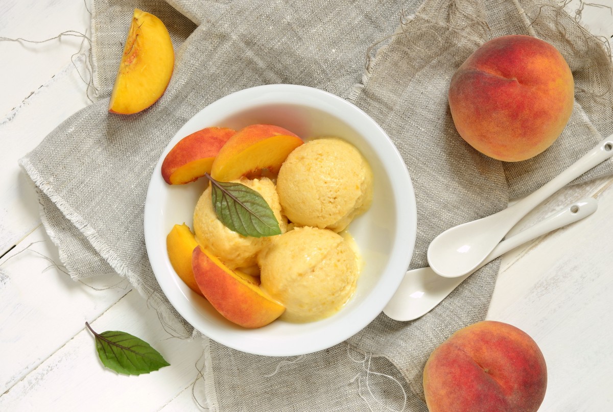 Yogurt Peach Ice Cream TOP Recipes for Healthy Sugar-Free Desserts