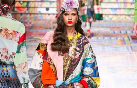 Milan Fashion Week. Dolce & Gabbana Spring- Summer 2021