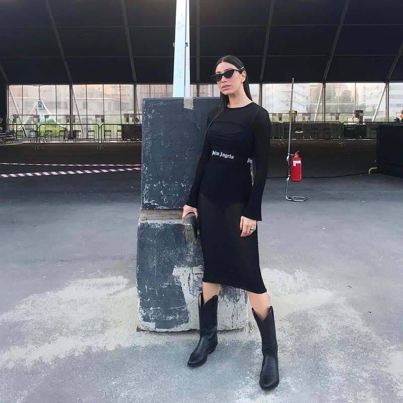 Style Guide: Wearing Boots Like Georgia Gabriele