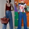 How to wear Brilliant flare Jeans! the most fashionable silhouette of 2020 62