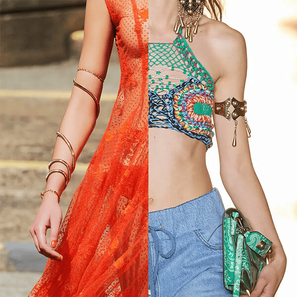 Wear bracelets on your forearms this summer, like the models at Prada and Etro shows 3 Wear bracelets on your forearms this summer, like the models at Prada and Etro shows