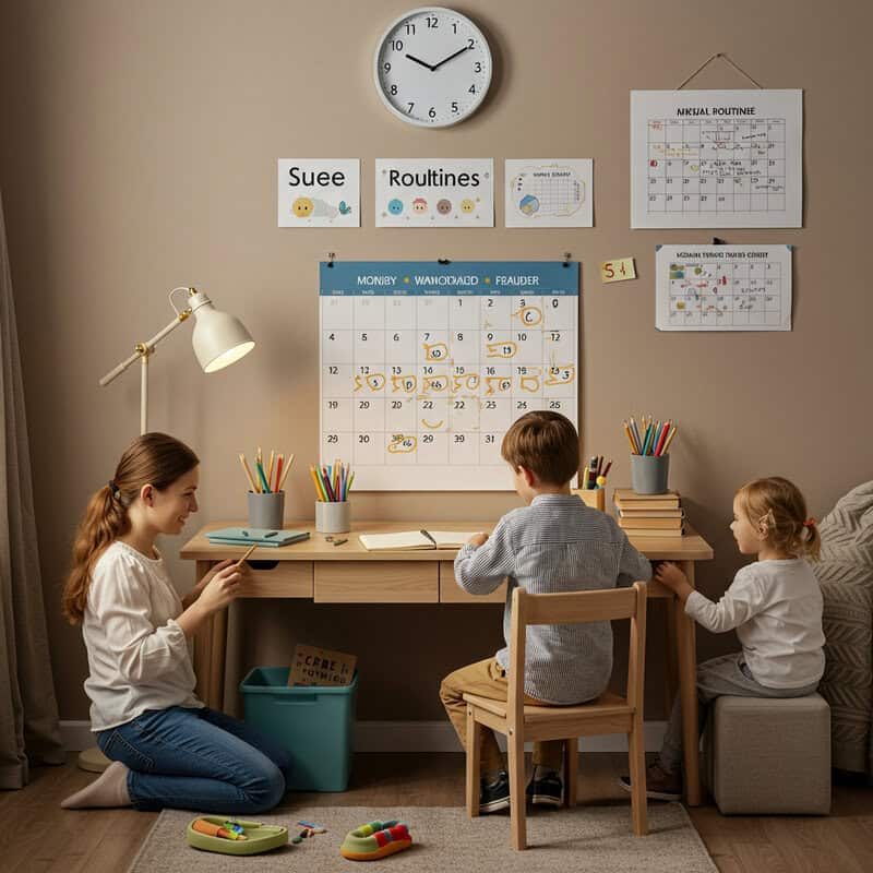 Why Routine Helps Children Feel Secure