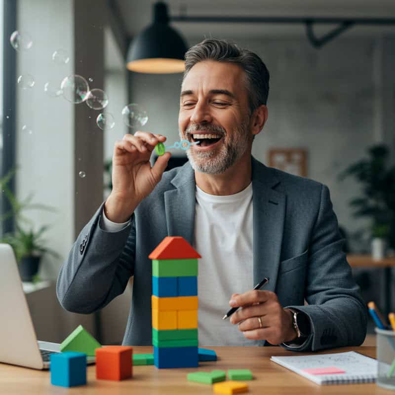 Why Adults Should Relearn the Joy of Play