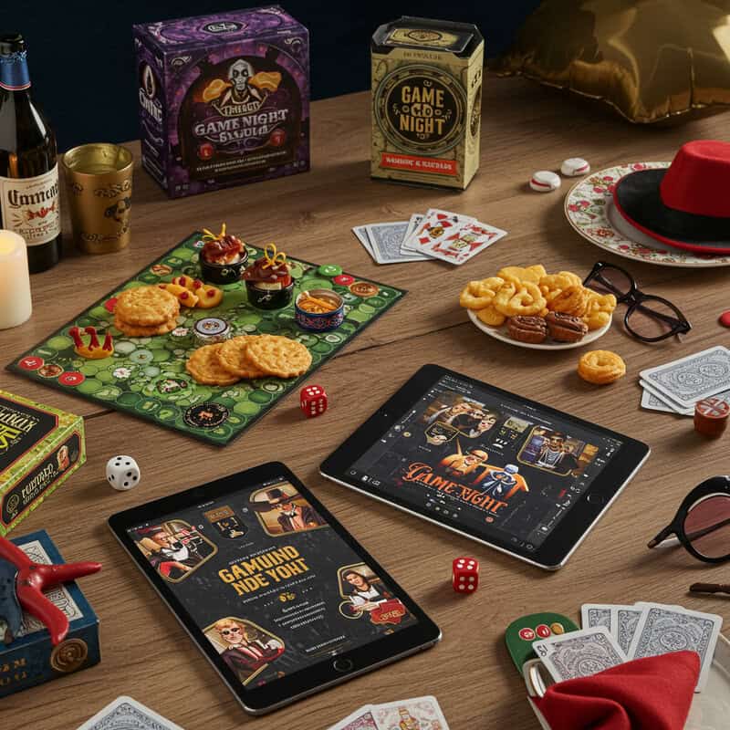 How to Organize a Themed Game Night